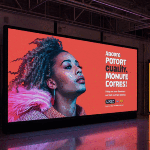 Màn hình LED trong suốt cửa kính showroom