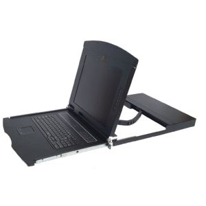 17" 1U single rail LCD w/16 port Cat-5 KVM Switch - AL-UV716L