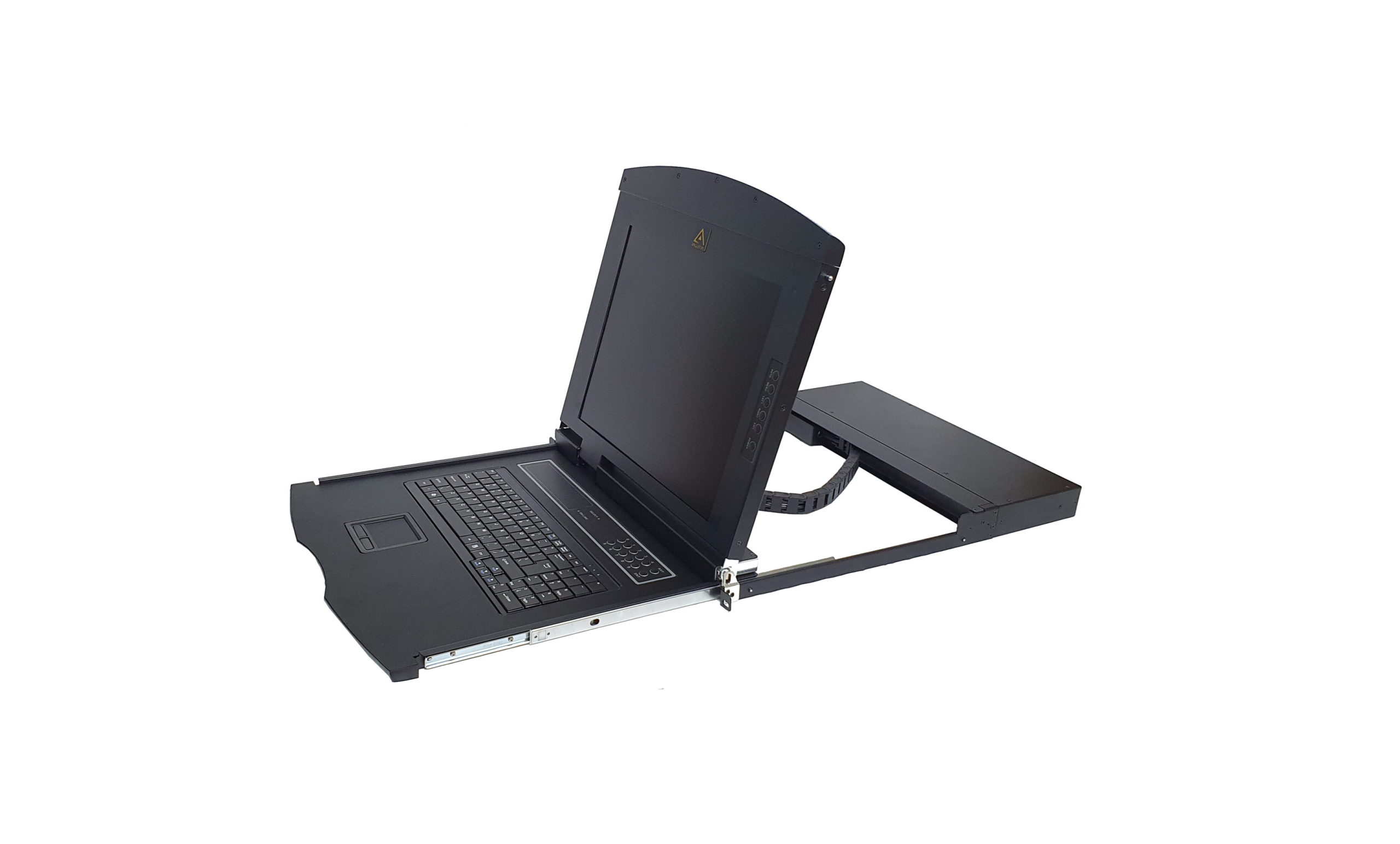 17" 1U single rail LCD w/16 port Cat-5 KVM Switch - AL-UV716L