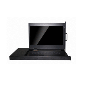 1U rack mount 21.5" LED KVM switch 16 ports HDB-15 with touch pad+Mouse - AL-V2116P